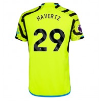 Camisa de Futebol Arsenal Kai Havertz #29 Equipamento Secundário 2023-24 Manga Curta